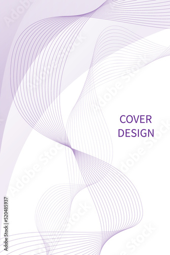 Abstract lines pattern, waves. Vector geometric backgrounds. Design template for cover, postcard certificate, document, business.