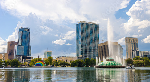 Fototapeta Naklejka Na Ścianę i Meble -  Orlando, FL cityscape