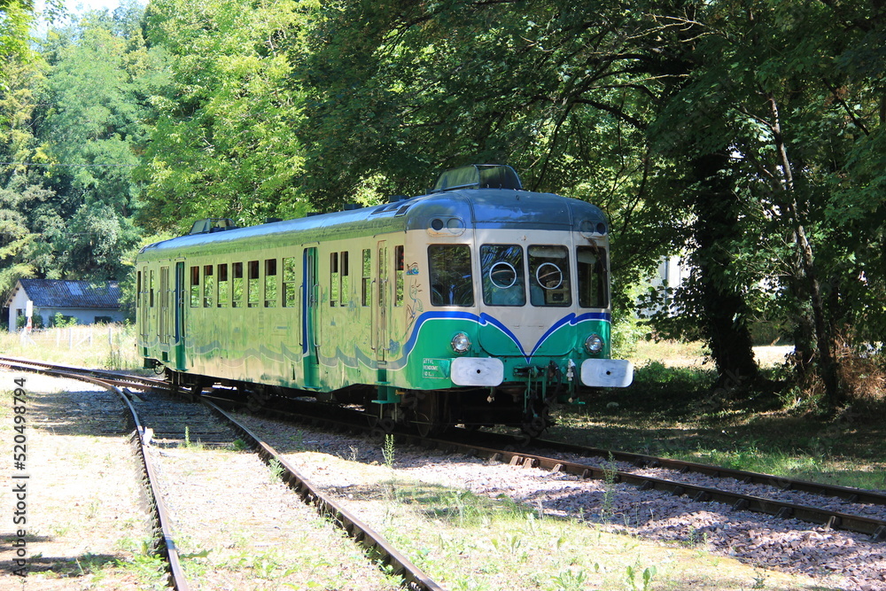 Petit train touristique de Thoré la Rochette