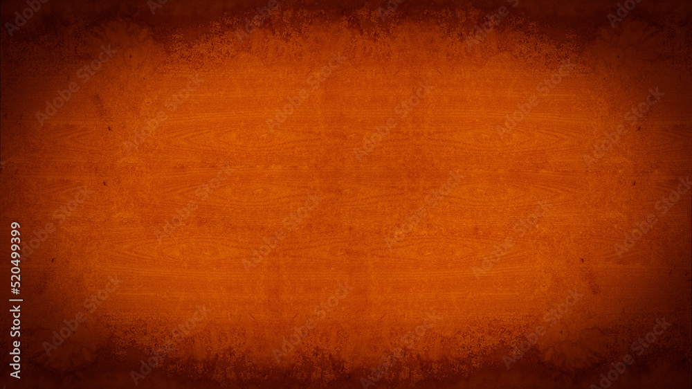 Obraz premium Abstract grunge old red orange painted wooden texture - Wood board background.