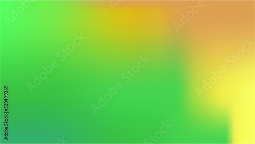 abstract gradient green yellow red background illustration