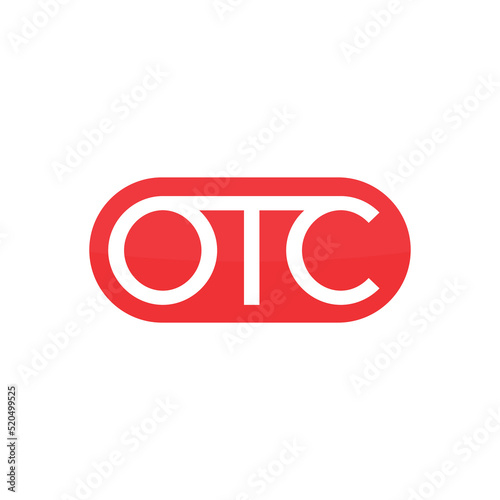 Logo Design Consisting of O, T, C Letters Formed in a Circular Shape