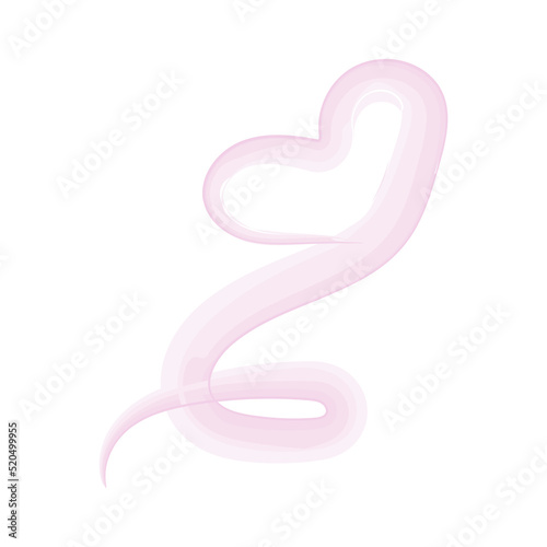 Wallpaper Mural hand drawn Heart watercolor element design Torontodigital.ca