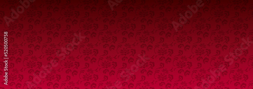 蓮花のパターン素材