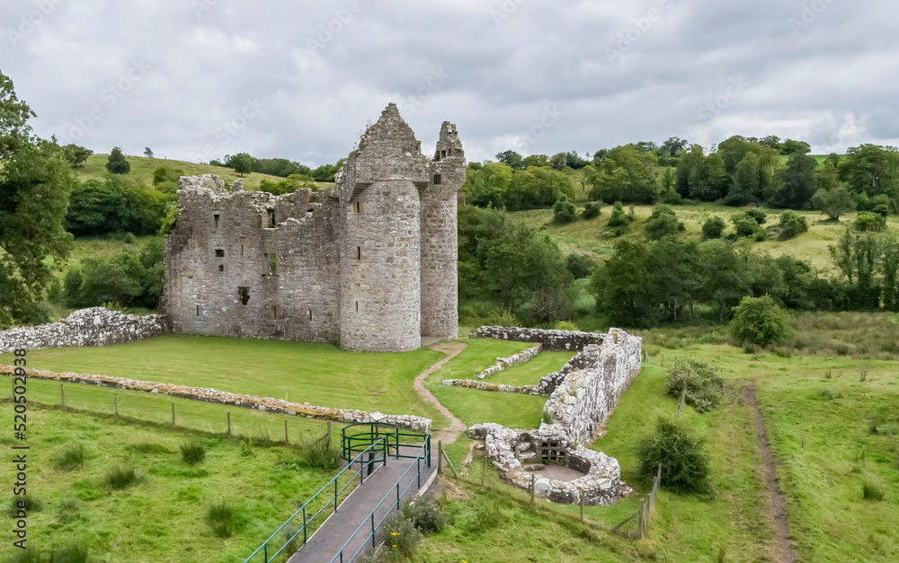 Beautiful Monea Castle by Enniskillen, County Fermanagh, Northern Ireland