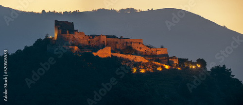 Castle in Salerno, Italy