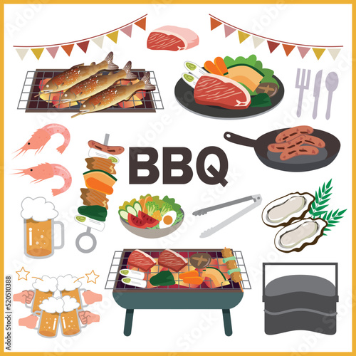 バーベキュー　BBQ　セット