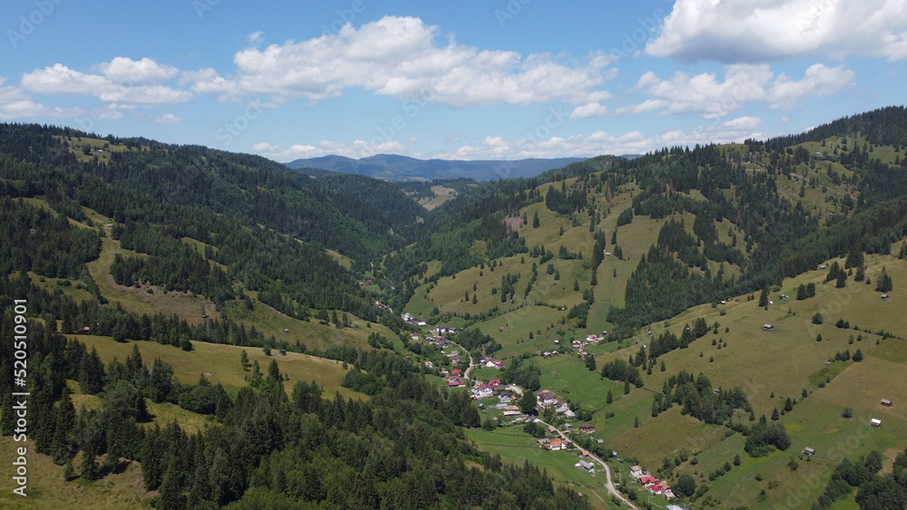 Fototapeta premium drone shot