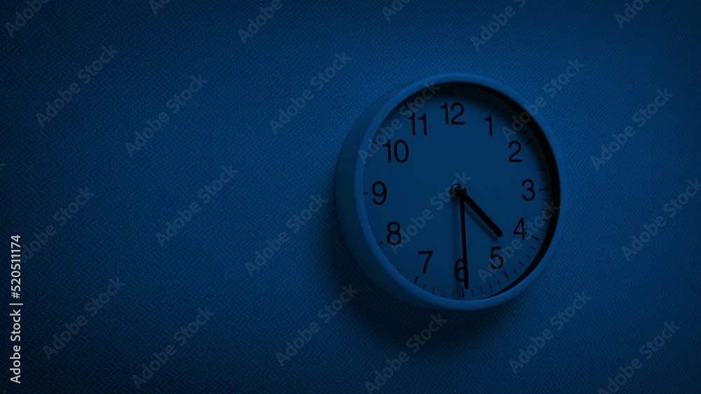 custom made wallpaper toronto digital4.30 Wall Clock At Night