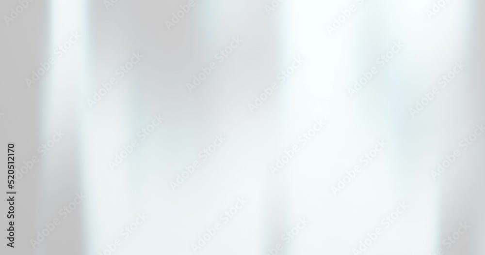 White clean abstract background with light leak and bright motion. White loop simple abstract background. Pearl and crystal effect on white backdrop in looping footage animation