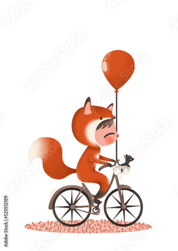enfant déguisé.e en renard
