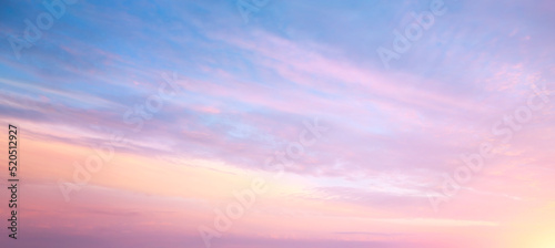 Art abstract beautiful summer sky background; new day sunrise
