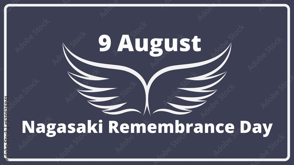 9 August Nagasaki Remembrance Day