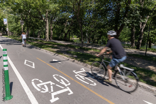 Piste cyclable de Montréal