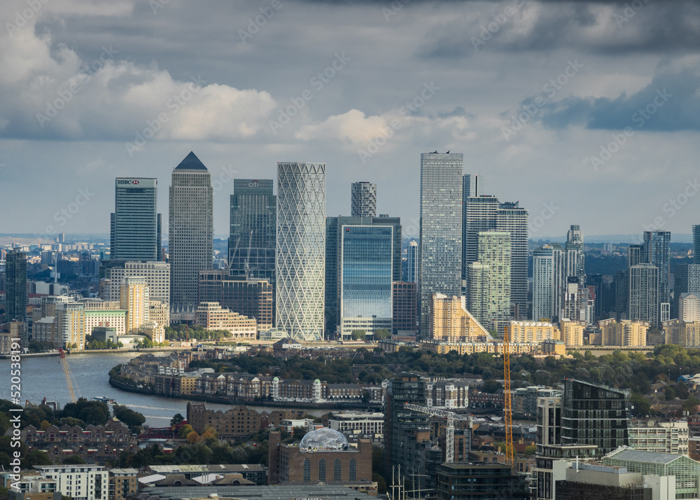 Obraz premium Canary Wharf