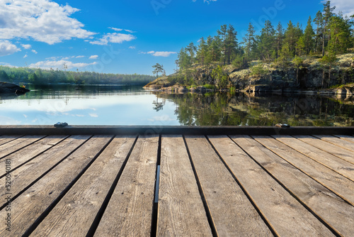 Republic Karelia. Ladoga la...