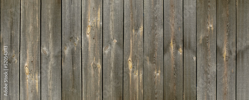 Boards of an old wooden fence