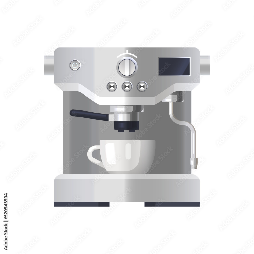 Manual coffee machine, vector icon or clipart. Manual coffee machine, vector icon or clipart.