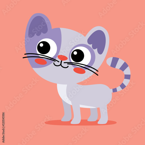 Cartoon Drawing Of A Cat