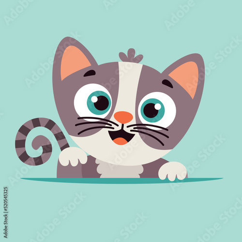 Cartoon Drawing Of A Cat