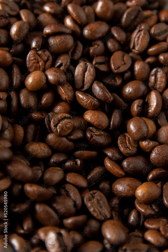 Coffee beans closeup background Coffee beans closeup background