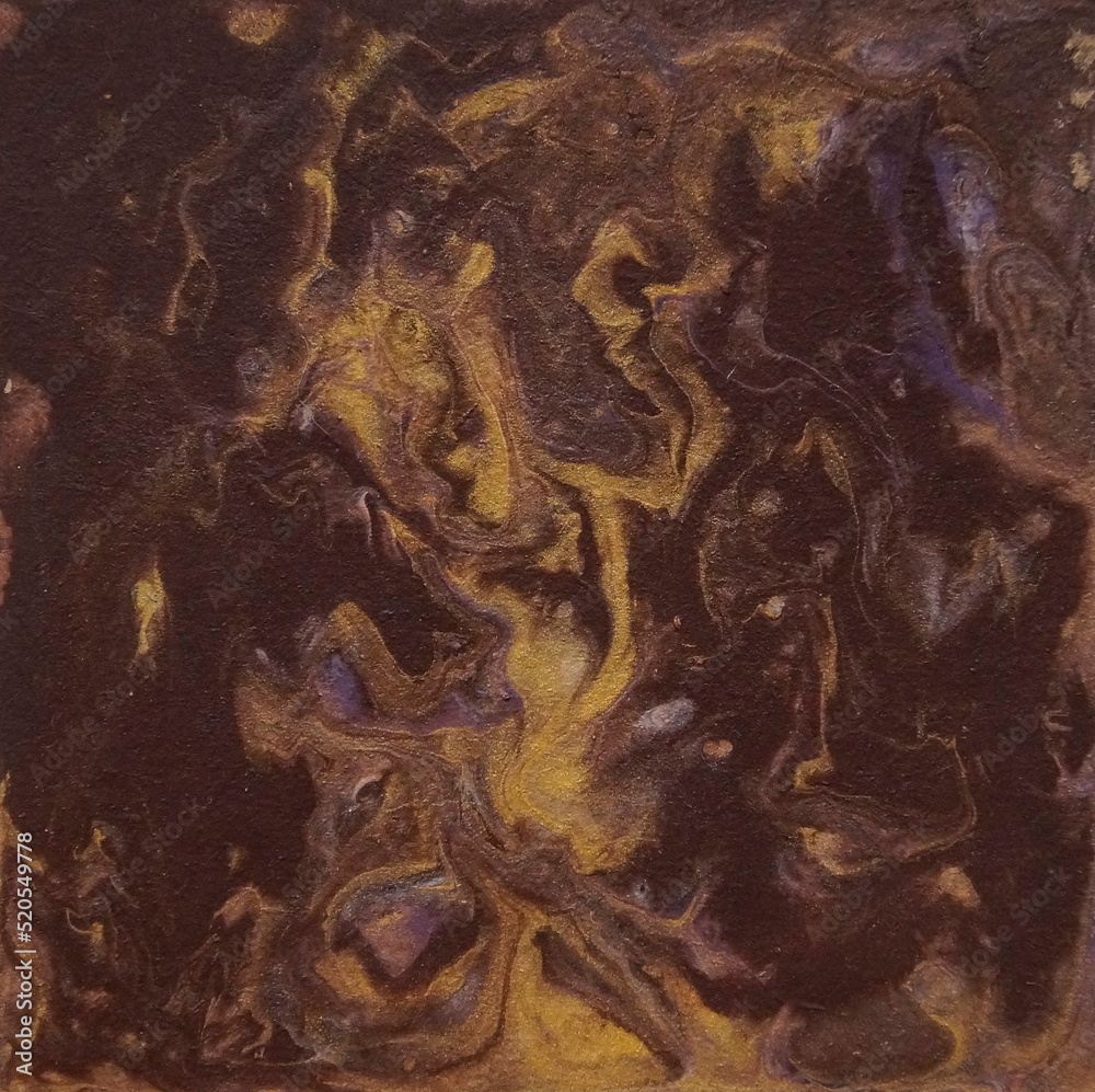 Handmade blush brown acrylic fluid painting background Handmade blush brown acrylic fluid painting background