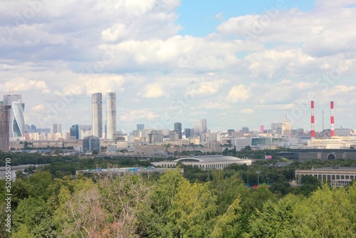 View of Moscow from Sparrow Hills