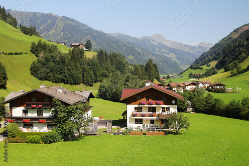 Grossarl valley in the Austrian Alps, Austria
