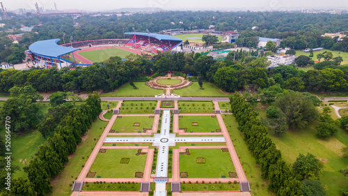 Jubilee Park is an urban park located in the city of Jamshedpur, Jharkhand, India. tourism place for outdoor picnic, activities and games photo