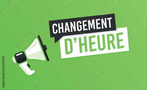 Changement d'heure