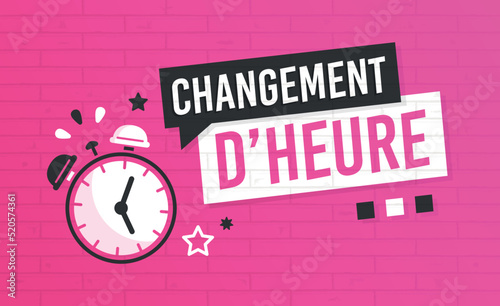 Changement d'heure
