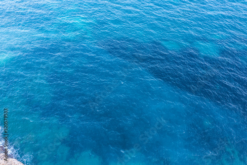 Blue sea for background texture © 26max