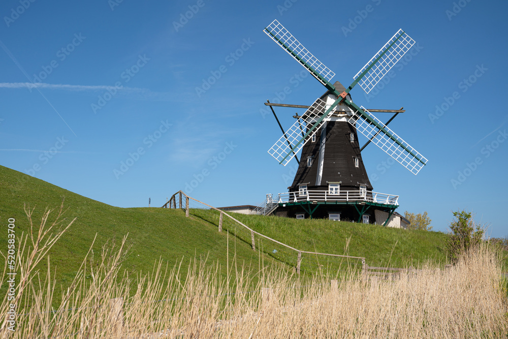 Windmill, Pellworm, Germany