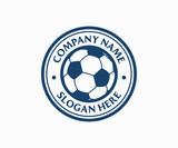 Modern Soccer and Football Logo Template