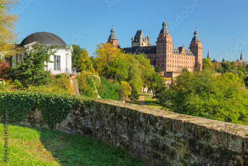 Johannisburg Castle, Aschaffenburg, Lower Franconia, Bavaria, Germany photo