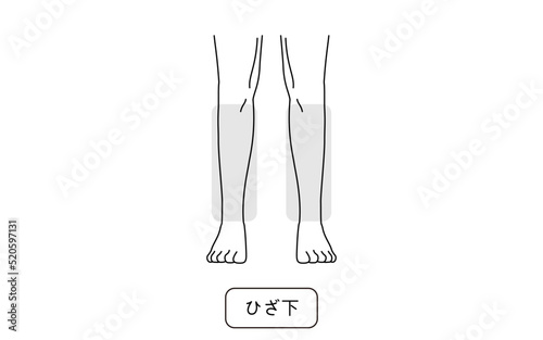 メンズ脱毛の脱毛箇所、すね