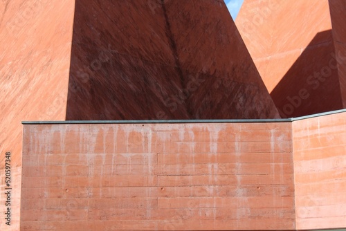 Closeup of House of Stories Paula Rego, Lisbon, Portugal photo