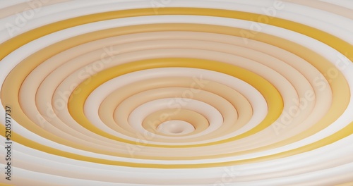 abstract Circle background 3d rendered