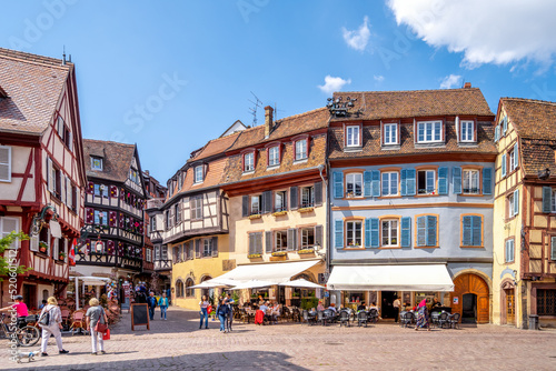 Altstadt, Colmar, Elsass, Frankreich 