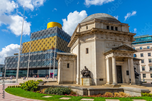Hall of Memory War Memorial, Library of Birmingham, Centenary Square, Birmingham, England, United Kingdom photo