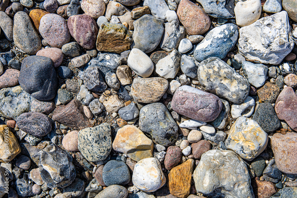 Small sea stones texture for natural background. Small sea stones texture for natural background.