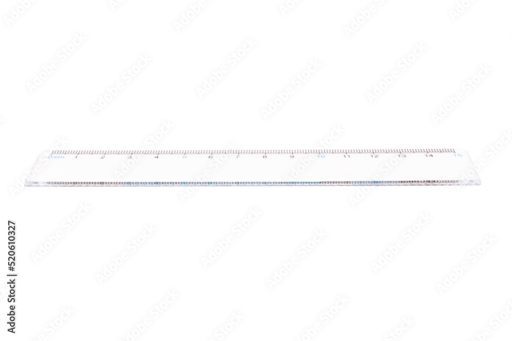 Fototapeta premium ruler isolated on white background