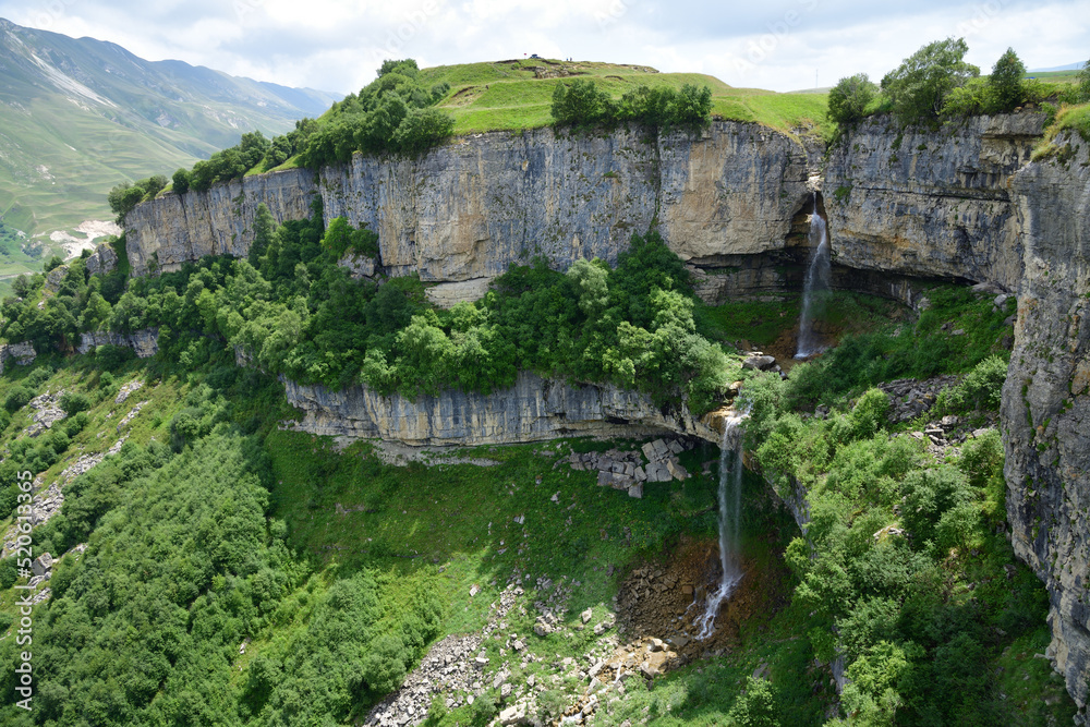 Khan waterfall, Matla plateau. Dagestan