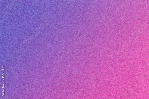 Texture of old purple and violet paper background, with holographic gradient, macro. Structure of craft lilac cardboard