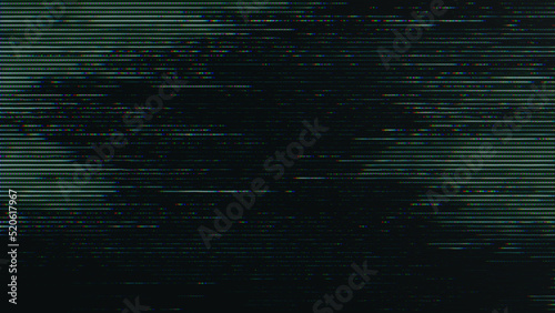 Unique Design Glitch noise static television VFX. Visual video effects stripes background, CRT tv screen no signal glitch effect