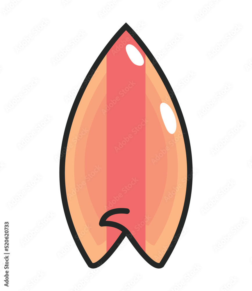 surfboard cartoon icon surfboard cartoon icon