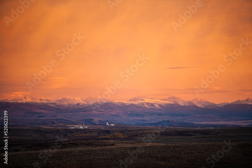 Gas compression station in Wyoming © Cavan