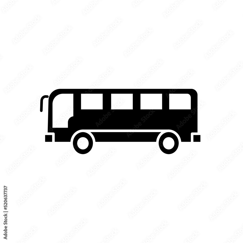 Autobus ikona wektorowa