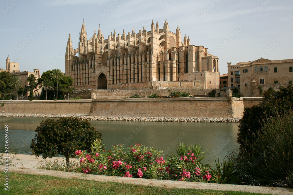The Cathedral of Santa Maria of Palma, Palma de Mallorca, Majorca, Spain