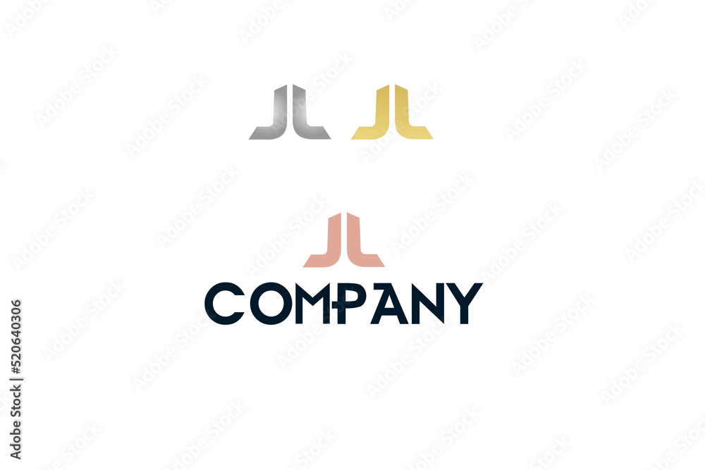 structure consisting of letter l minimal logo design structure consisting of letter l minimal logo design